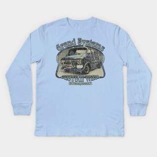 Grand Systems Blue Diamond 1977 Kids Long Sleeve T-Shirt